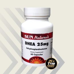 'Tratamiento Sun Naturals DHEA 25 mg  - 60 caps.